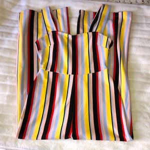 Urban Outfitters Delaney striped Jumpsuit